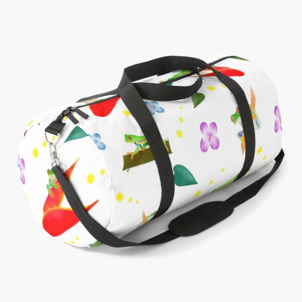 Item preview, Watercolor Red Eye Tree Frog on White designed and sold by dKarthdesign.