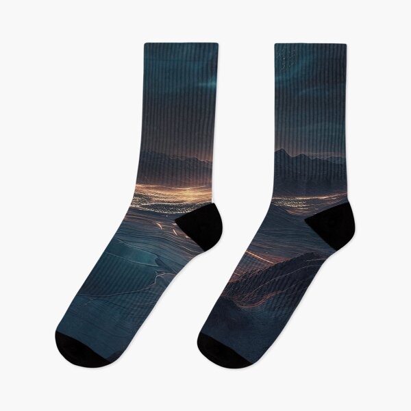 Item preview, City night sky aerial view illustration designed and sold by RK - Shop.
