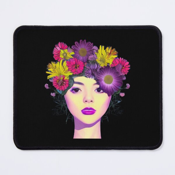 Item preview, Flowers growing out of head designed and sold by gramizzia.