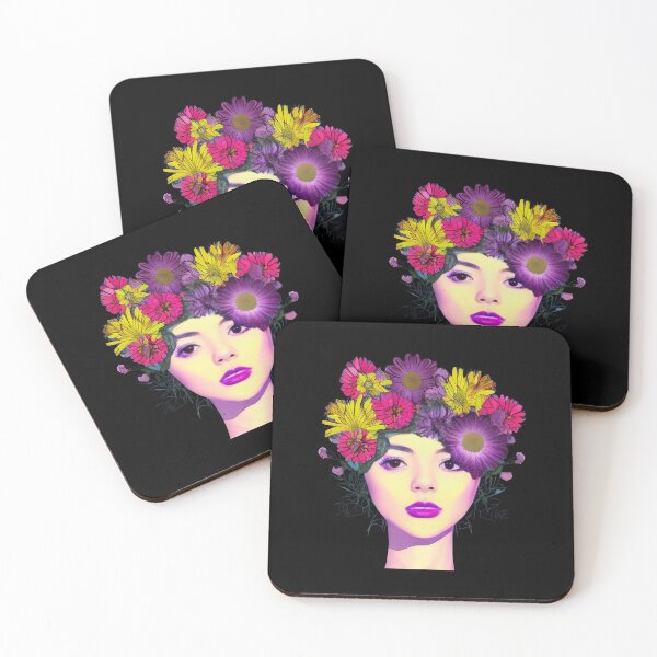Item preview, Flowers growing out of head designed and sold by gramizzia.