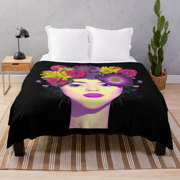 Item preview, Flowers growing out of head designed and sold by gramizzia.