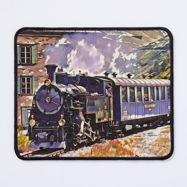 Item preview, Sketched train art designed and sold by Inktown.