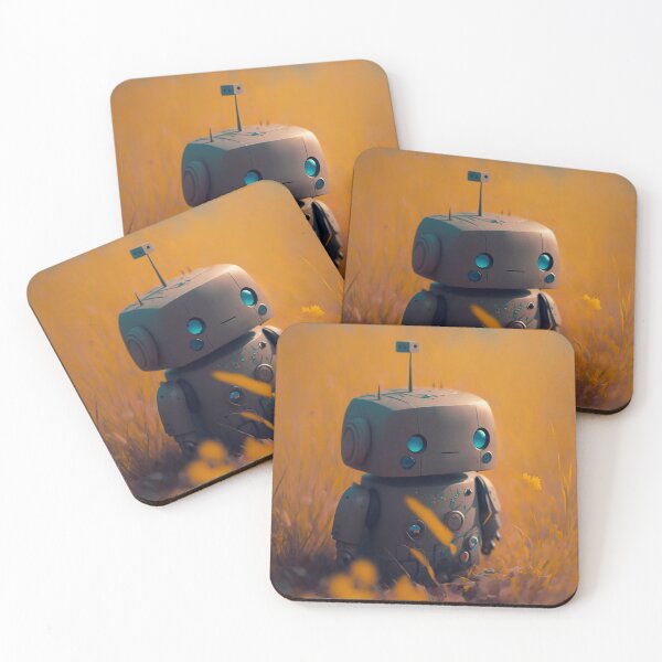 Item preview, Indifferent Little Bot designed and sold by HollisArtCo.