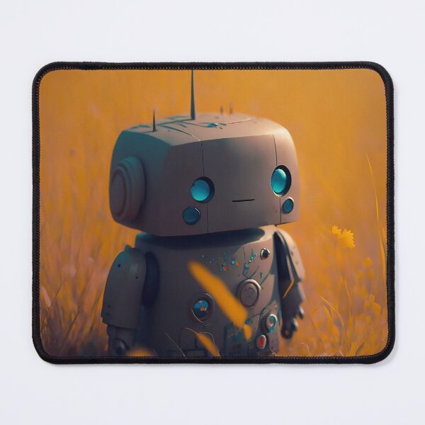 Item preview, Indifferent Little Bot designed and sold by HollisArtCo.