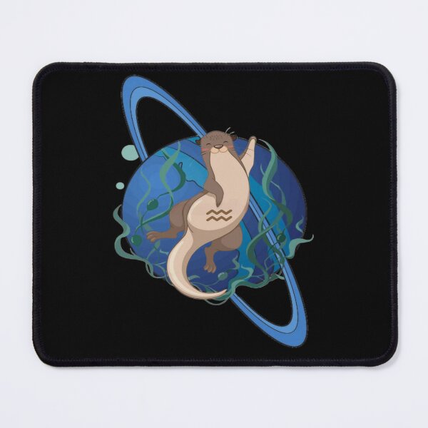 Item preview, Otter On Planet-Zodiac designed and sold by CreativeRoyale.