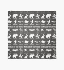 Simple Vintage Humor Funny Rare Animals of the World Scarf