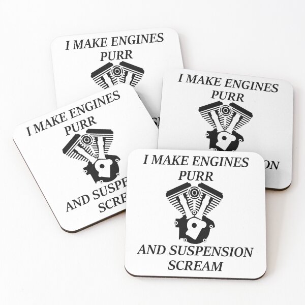 Item preview, Mechanic I Make Engines Purr designed and sold by Standard Deviation Co.