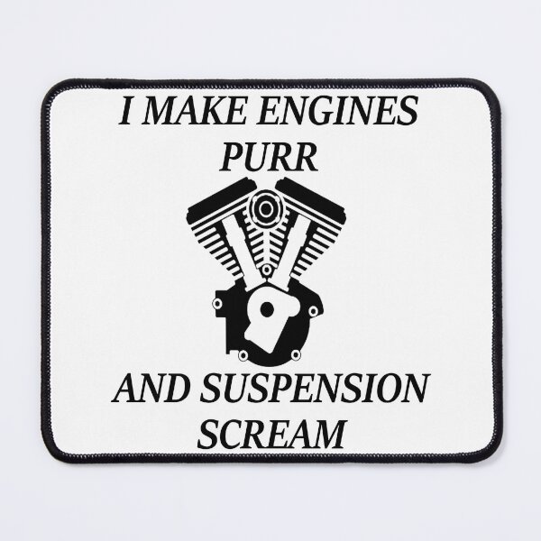 Item preview, Mechanic I Make Engines Purr designed and sold by Standard Deviation Co.
