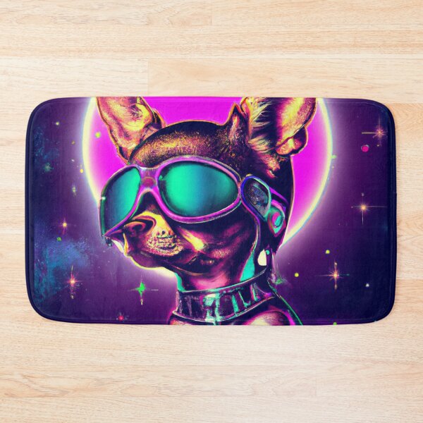 Item preview, Cyber Punk Galaxy Chihuahua designed and sold by bennetthuskers.