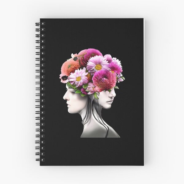 Item preview, Flowers growing out of head designed and sold by gramizzia.