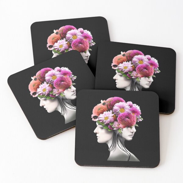 Item preview, Flowers growing out of head designed and sold by gramizzia.