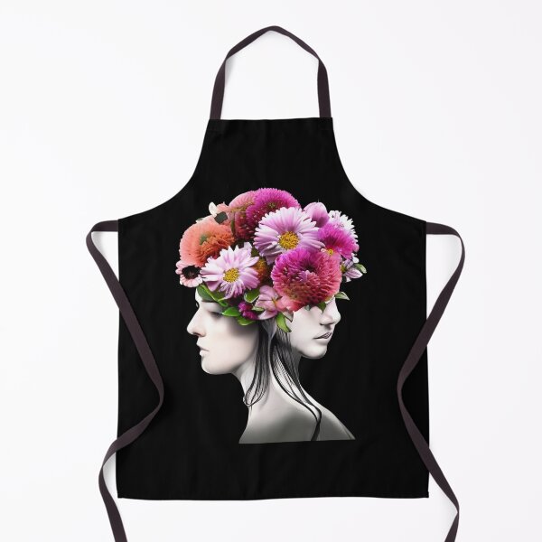 Item preview, Flowers growing out of head designed and sold by gramizzia.