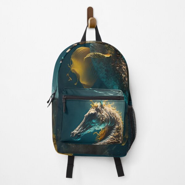 Item preview, Riding the Glistening Waves: A Sea Horse Sojourn with a Lady in Nature Photography designed and sold by Digital-Dreamer.
