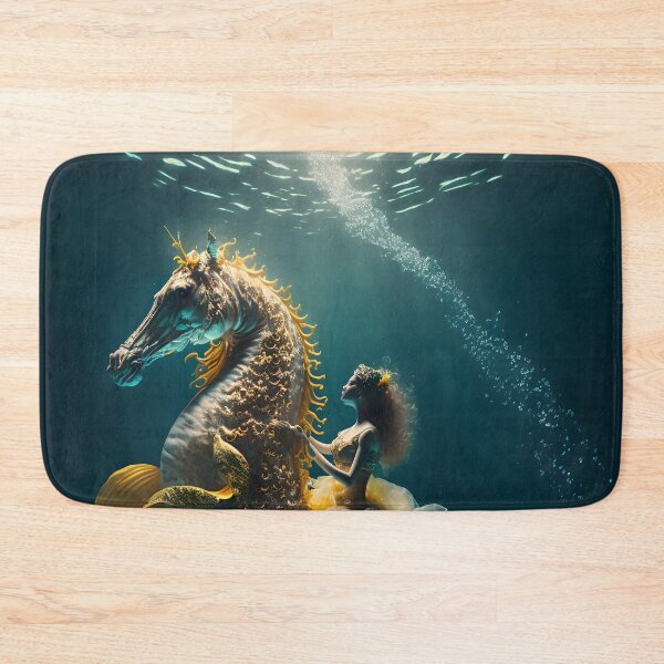 Item preview, Riding the Glistening Waves: A Sea Horse Sojourn with a Lady in Nature Photography designed and sold by Digital-Dreamer.