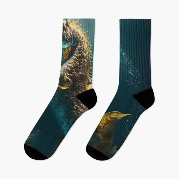 Item preview, Riding the Glistening Waves: A Sea Horse Sojourn with a Lady in Nature Photography designed and sold by Digital-Dreamer.