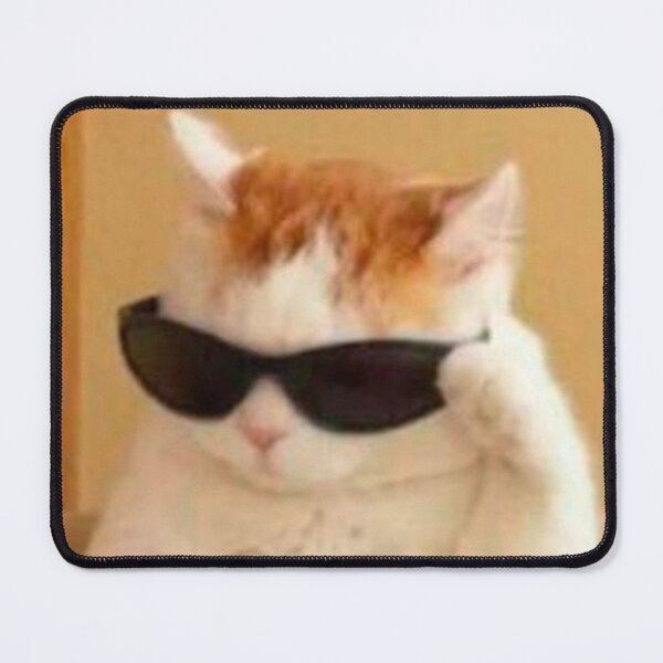 Item preview, cat with glasses meme designed and sold by valwerty.
