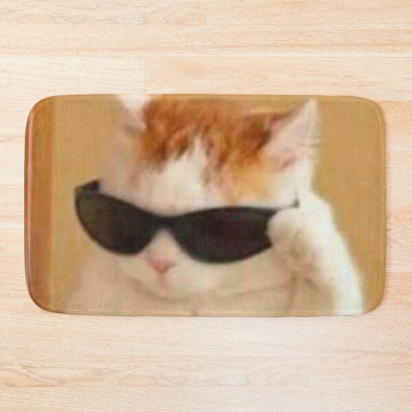 Item preview, cat with glasses meme designed and sold by valwerty.