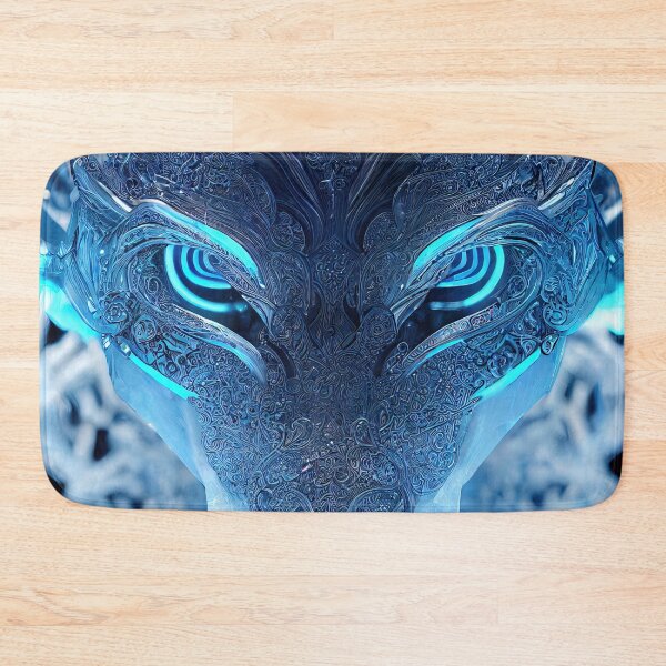 Item preview, Ice crystal wolf designed and sold by AI1artist.