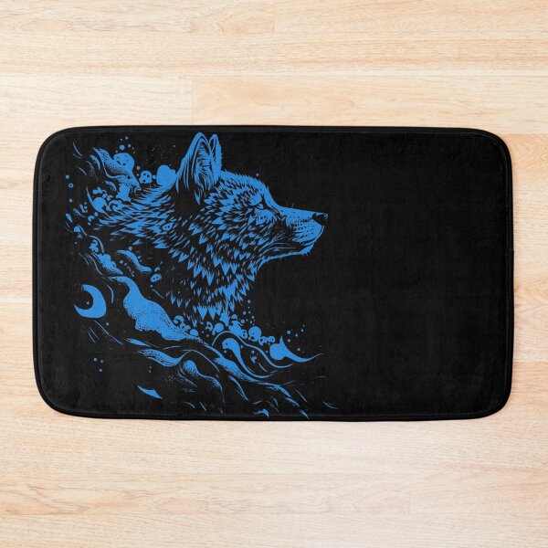 Item preview, The Blue wolf  designed and sold by Wissam Ramadan.