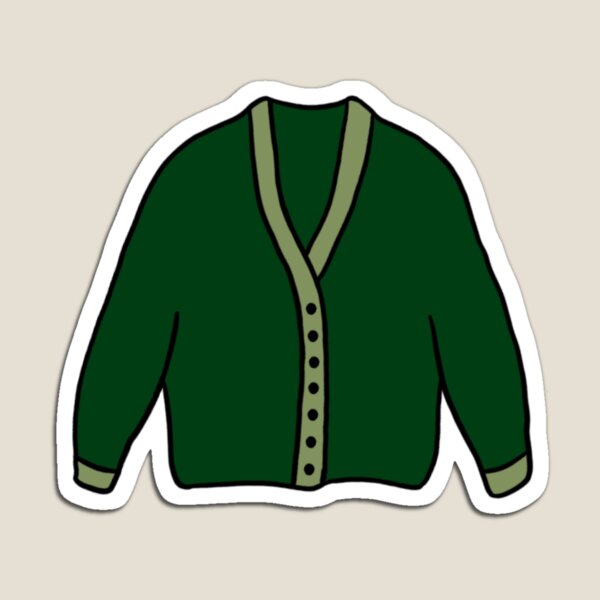 Artikelvorschau, Grüne Strickjacke entworfen und verkauft von Madeline-13.