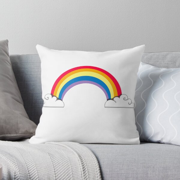 When it rains Throw Pillow