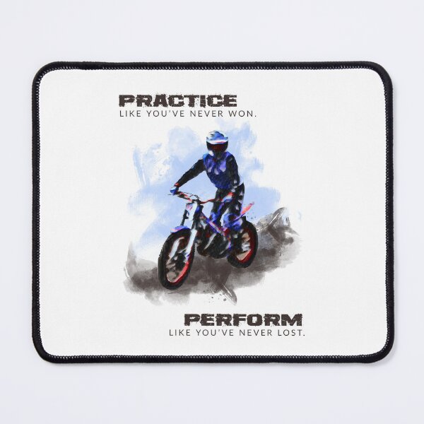 Item preview, Practice like you've never won - Trials Bike designed and sold by Meaghan Hinkle.