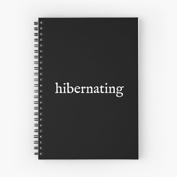 Item preview, hibernating (white font) designed and sold by renukai.