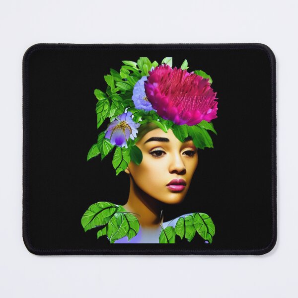 Item preview, Flowers growing out of head designed and sold by gramizzia.