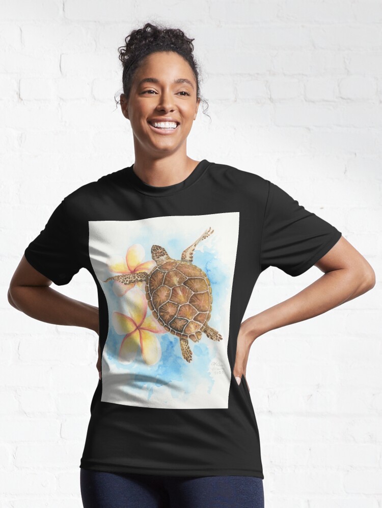 Watercolor Sea Turtle T-Shirt