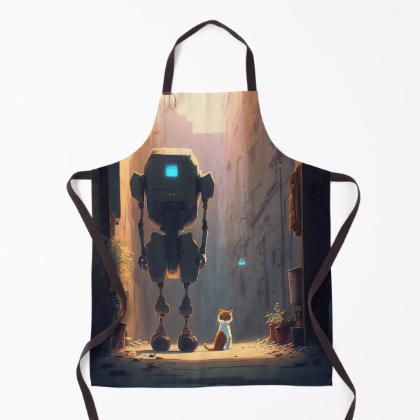 Item preview, Cat x Bot designed and sold by HollisArtCo.