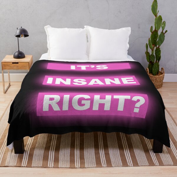 Item preview, IT'S INSANE RIGHT? designed and sold by SpiderMartini.