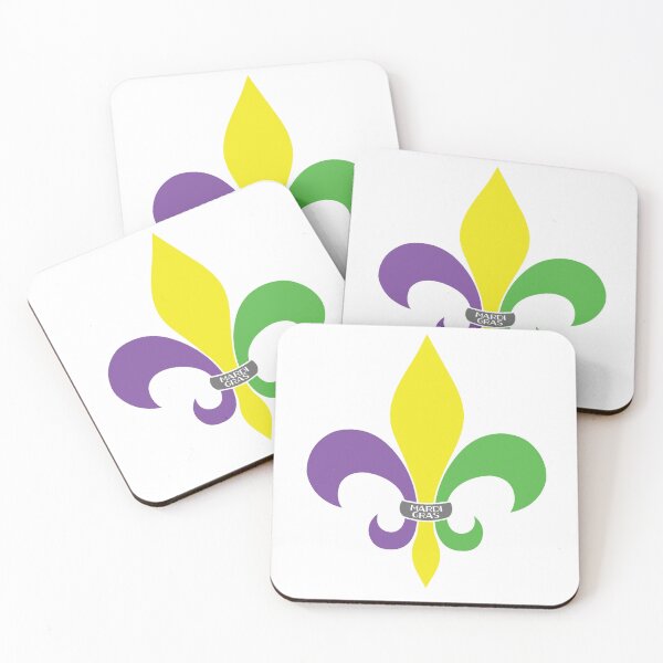 Item preview, Mardi Gras Fleur De Lis designed and sold by rhodyownsthis.
