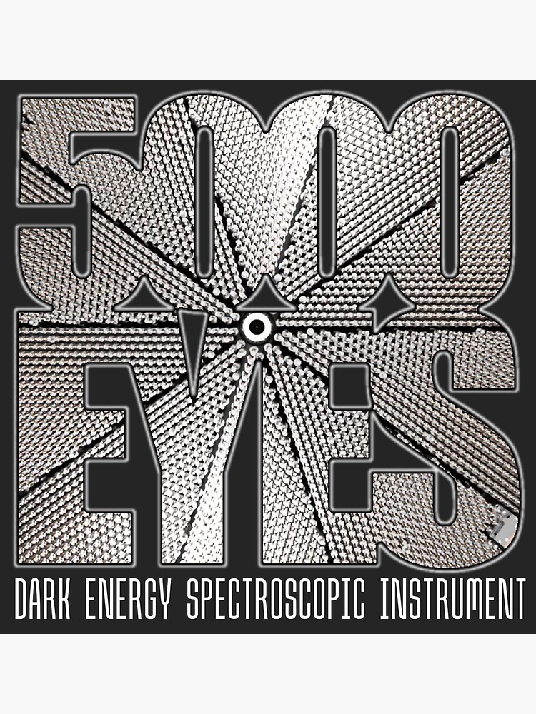 Thumbnail 3 of 3, Magnet, 5000 Eyes Focal Plane designed and sold by DESIsurvey.