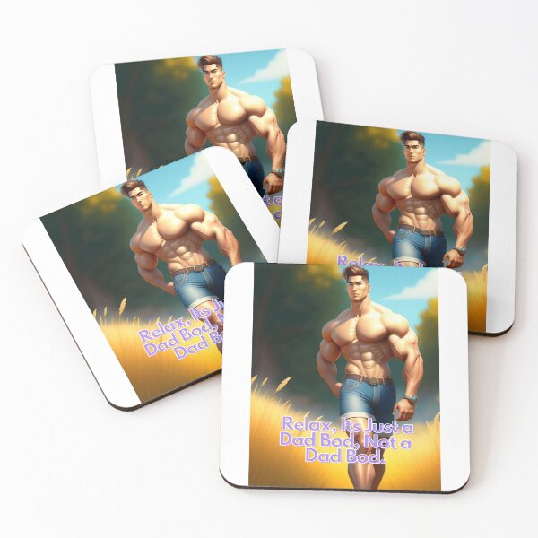 Item preview, Relax, Its Just a Dad Bod, Not a Dad Bod designed and sold by Deadlyhal.