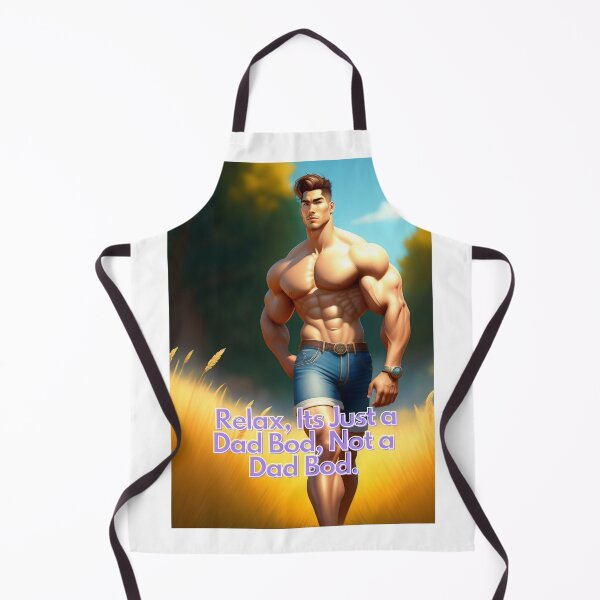 Item preview, Relax, Its Just a Dad Bod, Not a Dad Bod designed and sold by Deadlyhal.