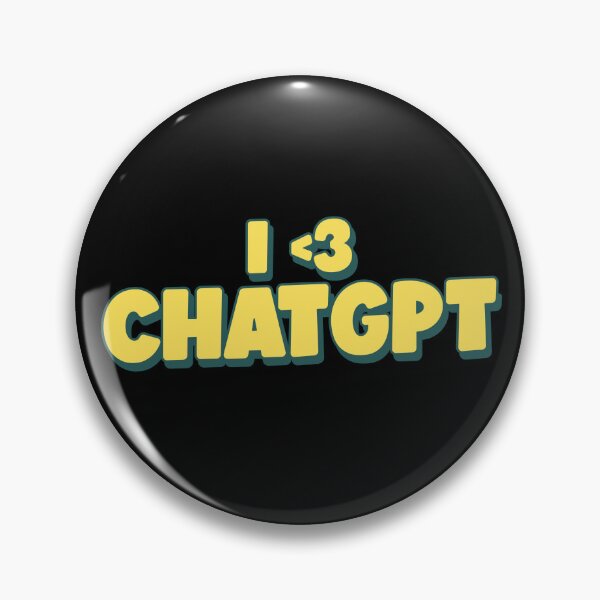 Item preview, I <3 ChatGPT Funny ChatGPT designed and sold by Harmonick-Tees.