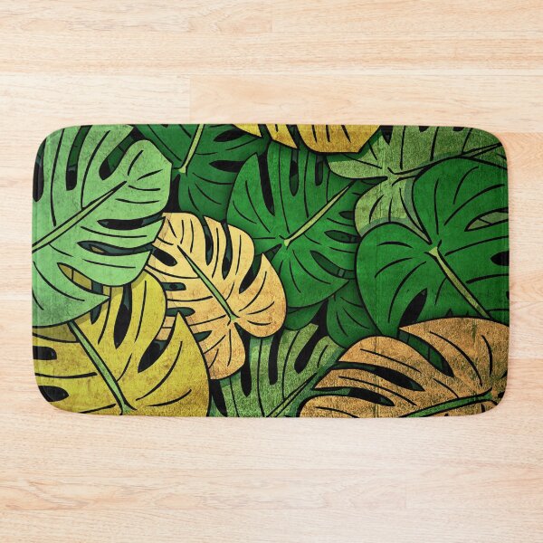 Item preview, Grunge Monstera Leaves designed and sold by Rockett Graphics.
