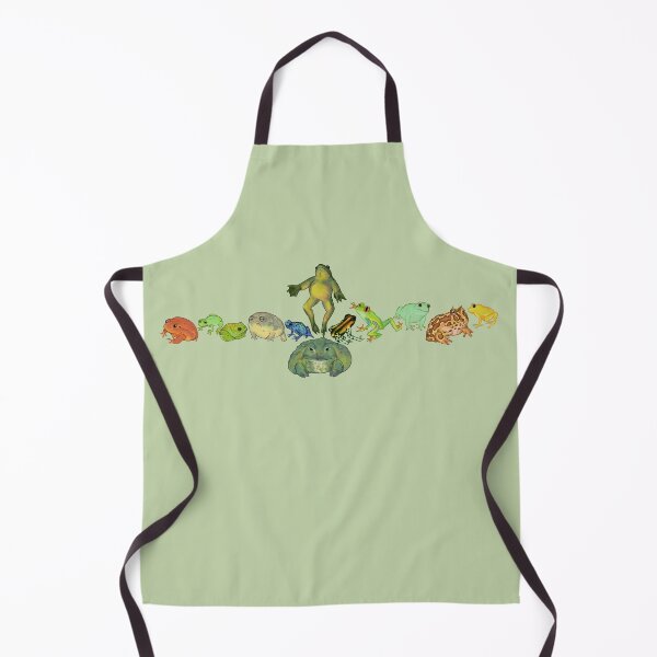 Item preview, Frogs in a Line (Froggy Friends) designed and sold by GoodToad.