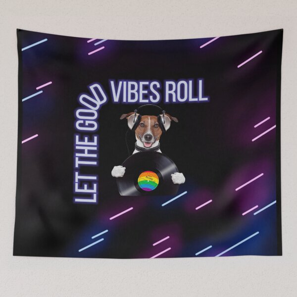 Item preview, Let the good vibes roll designed and sold by TVstuff.