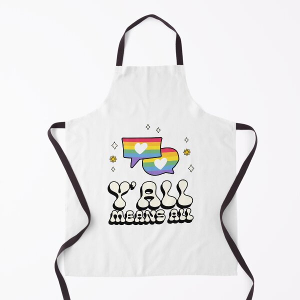 Item preview, Y'all Means All Funny LGBTQ+ designed and sold by Harmonick-Tees.
