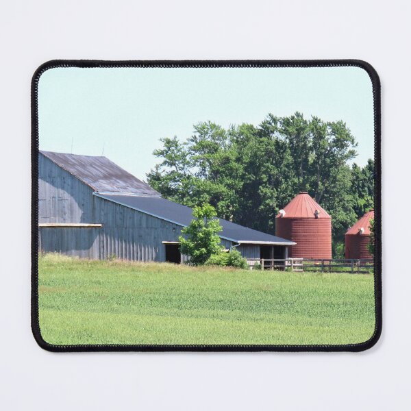 Item preview, Red Silos and Barn designed and sold by MaryLinH.