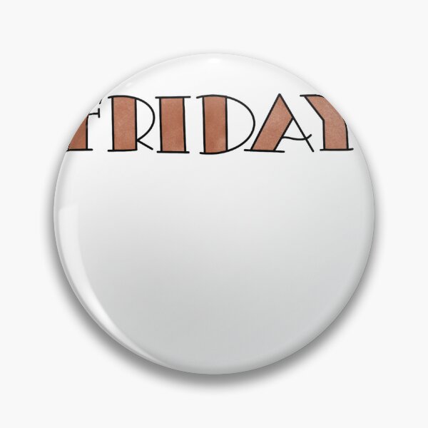 Item preview, Friday - Earthy Red designed and sold by egehl.