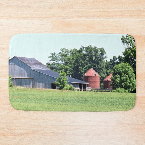 Item preview, Red Silos and Barn designed and sold by MaryLinH.