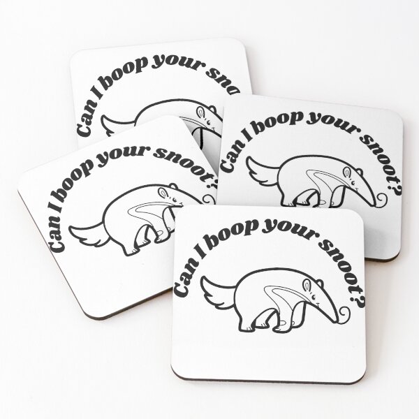 Item preview, Can I boop your snoot anteater designed and sold by courtney petersen.