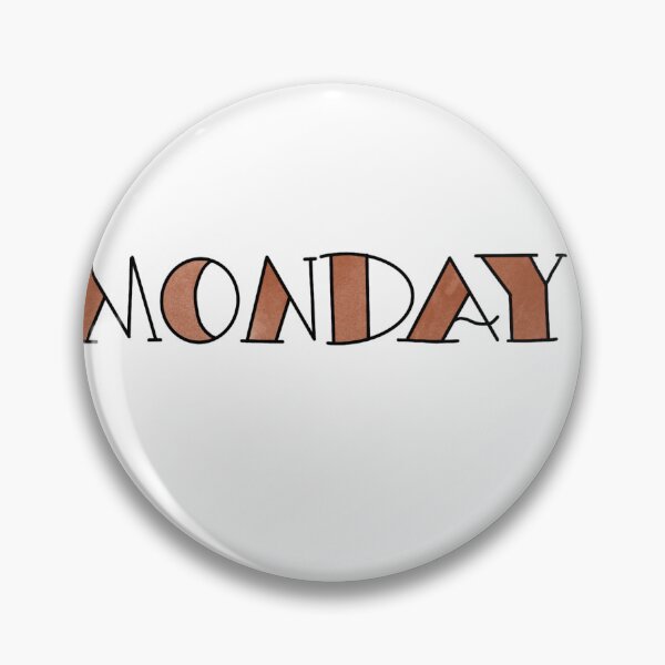 Item preview, Monday - Earthy Red designed and sold by egehl.