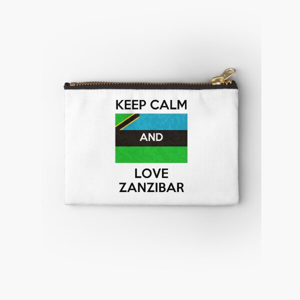 Item preview, Zanzibar flag / keep calm and love zanzibar designed and sold by BigBasement.