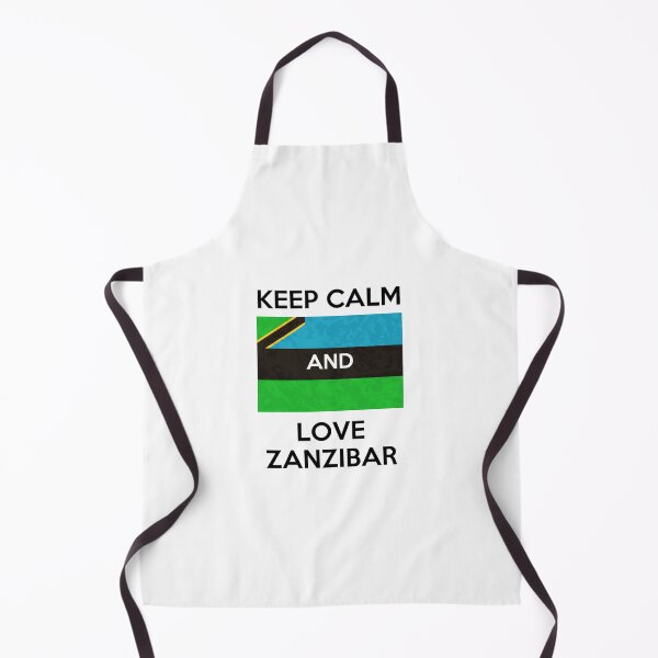 Item preview, Zanzibar flag / keep calm and love zanzibar designed and sold by BigBasement.