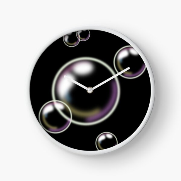 Bubble baby Clock