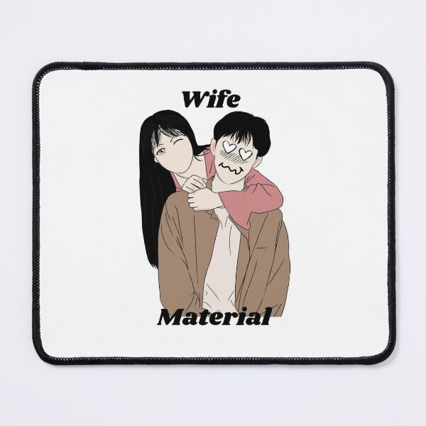 Item preview, "Wife Material"  - Newly engaged couple, Leveled Fiance, Soon To Be Weds designed and sold by craftymilenials.