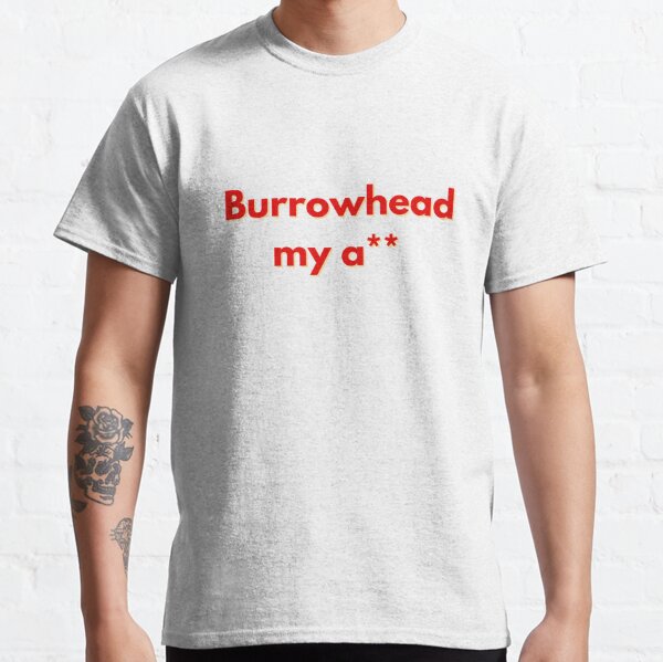 TeeShirtPalace Funny Burrowhead My Ass Meme Kansas City Mesh Reversible Basketball Jersey Tank